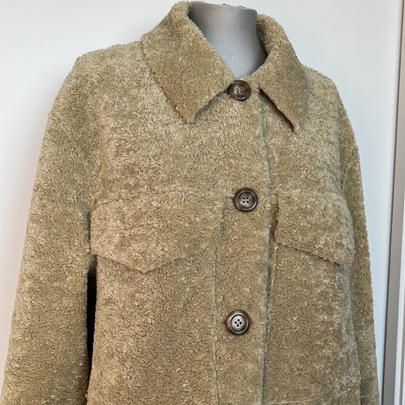 Zara oversized teddy shacket - Picture 2 of 6